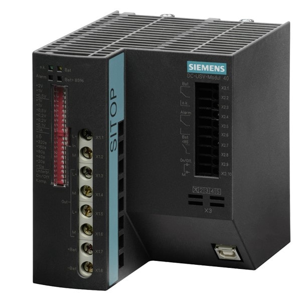 SIEMENS SIE6EP19312FC42 SITOP DC UPS MODULE 40A WITH USB INTERF