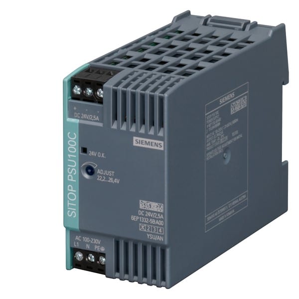 SIEMENS SIE6EP13325BA00 SITOP PSU100C 1ACDC DC24V 2.5A
