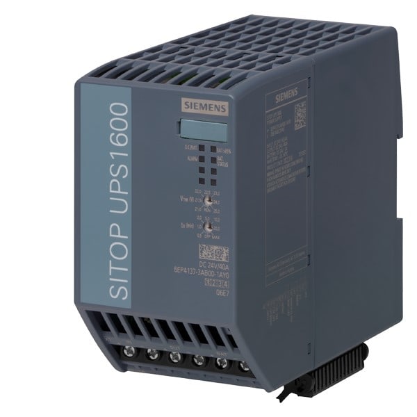SIEMENS SIE6EP41373AB001AY0 SITOP UPS1600 24 V DC/40 A, USB