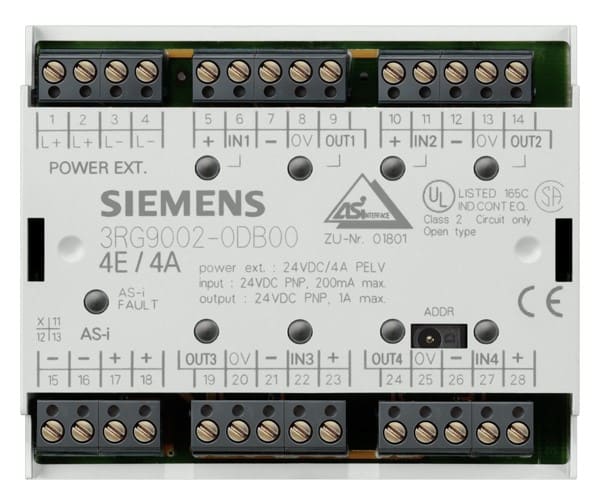 SIEMENS SIE3RG90020DC00 AS-I 4E POT LIBERO.-4A MORS.IP20