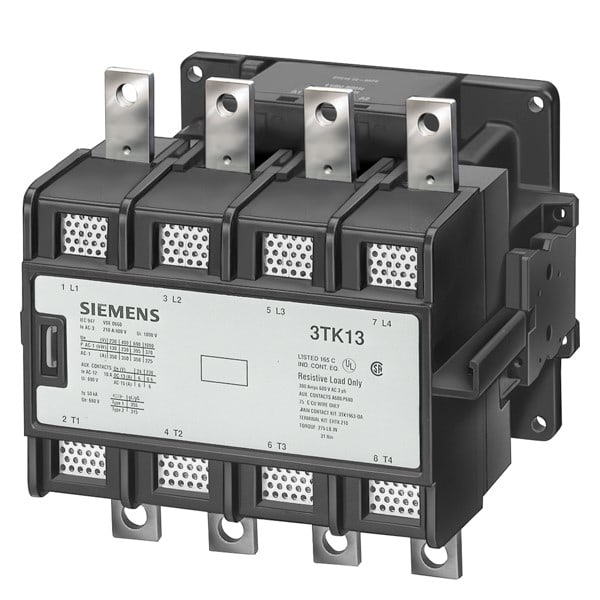 SIEMENS SIE3TK15420AP0 CONT.QUADRIP. 800A AC-1 230V 50HZ