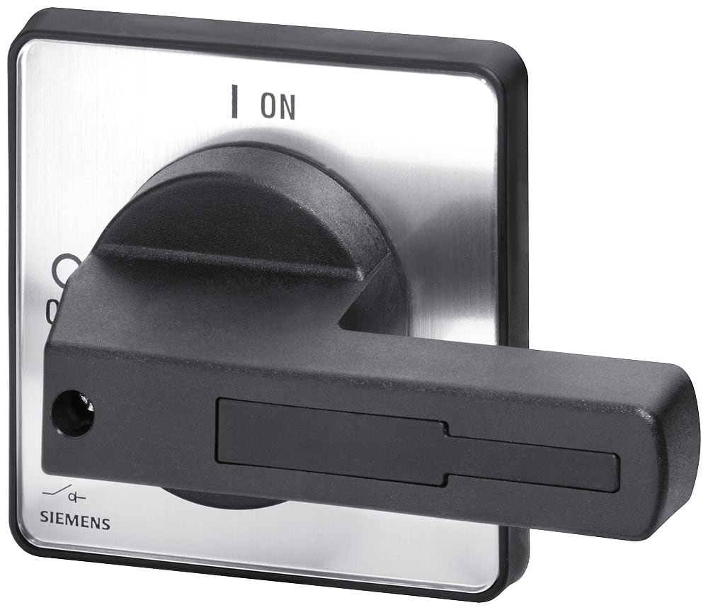 SIEMENS SIE3LD92431B MANIGLIA ROTATIVA NERA X 3LD2/5 160/250A
