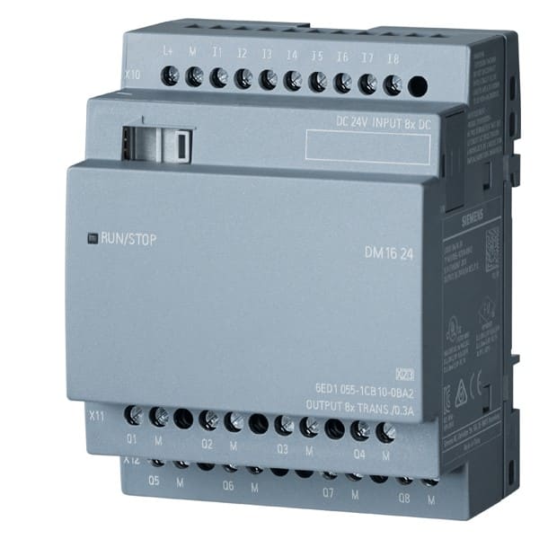 SIEMENS SIE6ED10551CB100BA2 LOGO! DM16 24, EXP MODULE