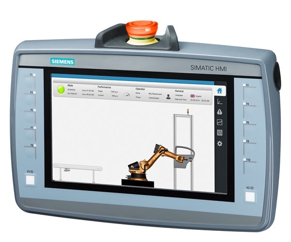 SIEMENS SIE6AV21252JB230AX0 SIMATIC HMI KTP900F MOBILE