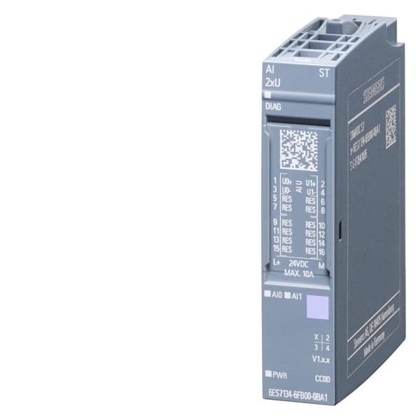 SIEMENS SIE6ES71346FB000BA1 ET 200SP, AI 2XU STANDARD, PU 1