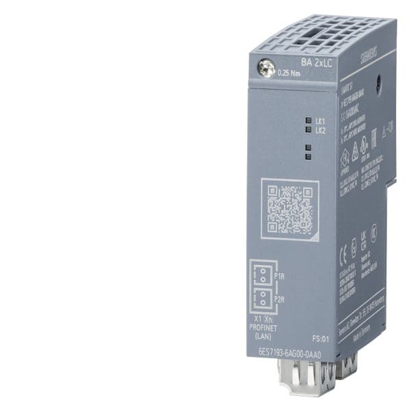 SIEMENS SIE6ES71936AG000AA0 SIMATIC BUSADAPTER BA 2XLC