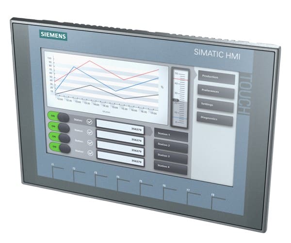 SIEMENS SIE6AV21232JB030AX0 SIMATIC HMI KTP900 BASIC