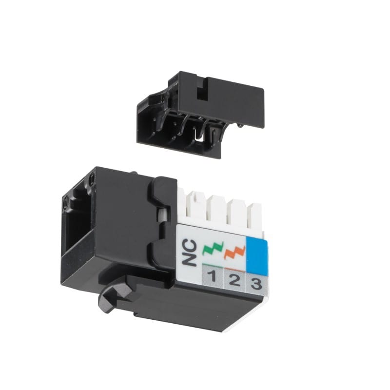 ITEM IT240101 PRESA RJ12 U/UTP CAT. 3 - AUTOCRIMPANTE