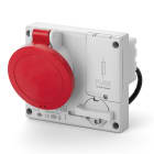 SCAME PARRE SPA - SCA401.1678 PRESA INC.OMNIA C/FUS.2P+T 16A 9H IP44