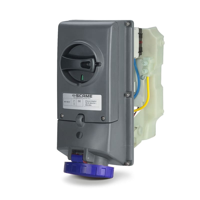 SCAME PARRE SPA SCA402.1683-F PRESA INTERBL. 2P+T IP66/IP67 16A 6H