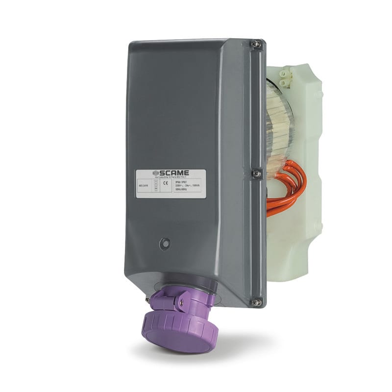 SCAME PARRE S.P.A. - SCA403.2416 PRESA INTERBL. 2P IP66/IP67 16A 24V CA