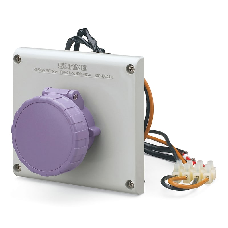 SCAME PARRE SPA SCA405.2420 PRESA INCASSO OMNIA 2P 16A 24V IP67