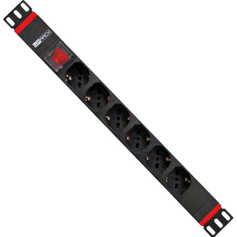 ELCART DISTRIBUTION ERT404868700 MULTIPRESA DA RACK 8 POSTI SCHUKO