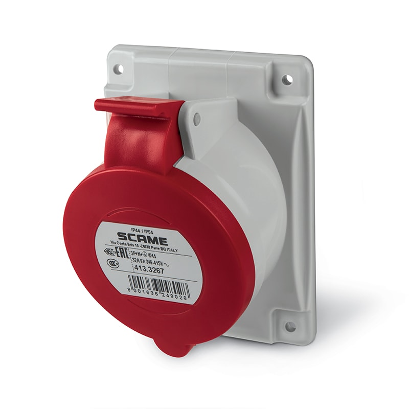 SCAME PARRE SPA SCA413.3267 PRESA INCASSO 3P+N+T IP44 32A 6H