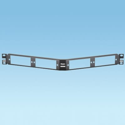 PANDUIT - PANCFAPPBL1A FIBERADAPTERPATCHPANELANGLED1RU,EA