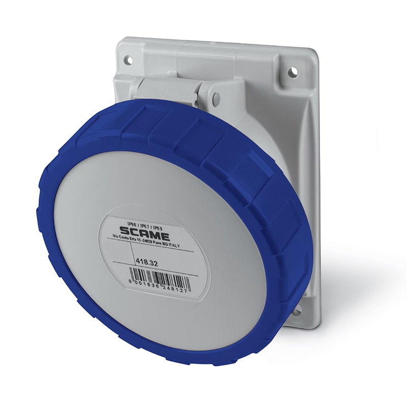 SCAME PARRE S.P.A. - SCA418.3263 PRESA INCASSO 2P+T IP66/IP67 32A 6H