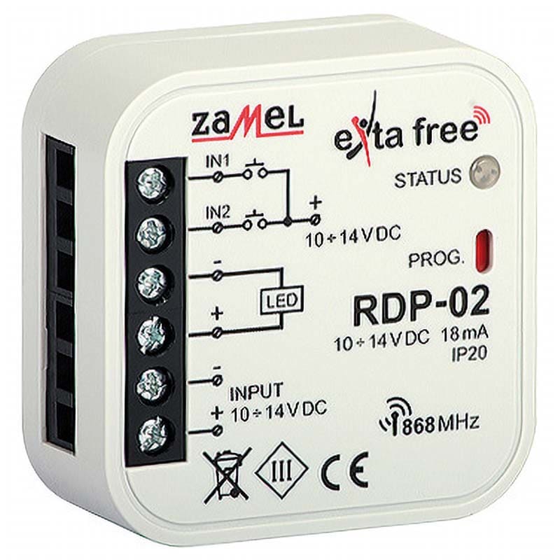 ELCART DISTRIBUTION - ERT360055200 DIMMER LED 2CH RADIOEFILO 10/14VL