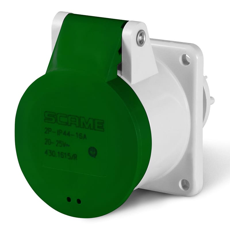 SCAME PARRE S.P.A. - SCA430.32180/R PRESA INCASSO RID.3P 32A <50V 4H IP44