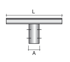 SEM - SEM4322 TRAVERSA LUNG. 150 CM. ZINCATA