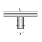 SEM - SEM4322 TRAVERSA LUNG. 150 CM. ZINCATA