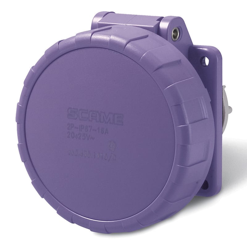 SCAME PARRE S.P.A. - SCA435.1615/R PR.INC.RID<50V 2P 16A 24V IP67