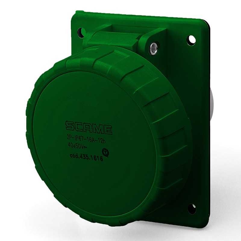 SCAME PARRE S.P.A. - SCA435.16180 PRESA INCASSO 3P 16A <50V 4H IP67
