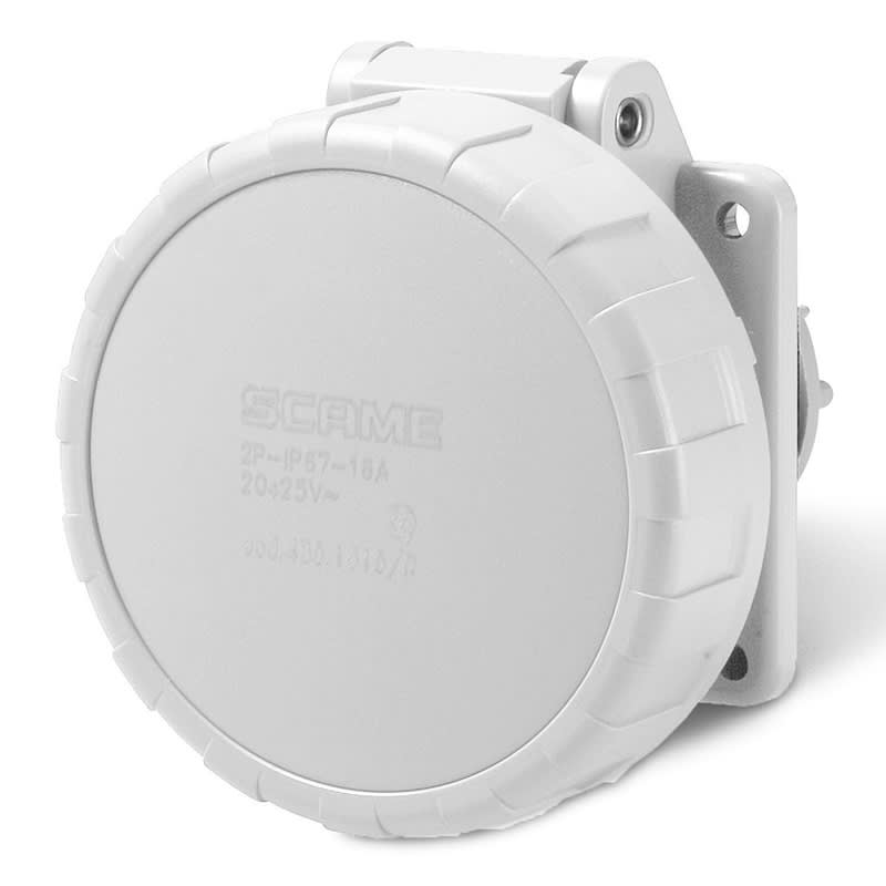 SCAME PARRE S.P.A. - SCA435.1617/R PR.INC.RID<50V 2P 16A 10H IP67