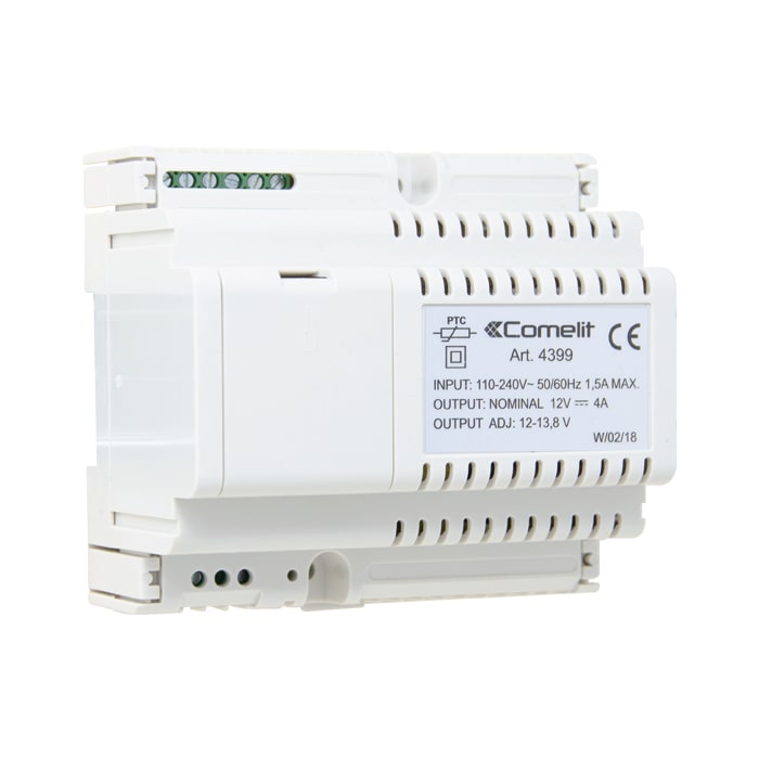 COMELIT GROUP S.P.A. - COE4399 ALIMENTATORE 12VDC 4A MAX INGRESSO 110-2