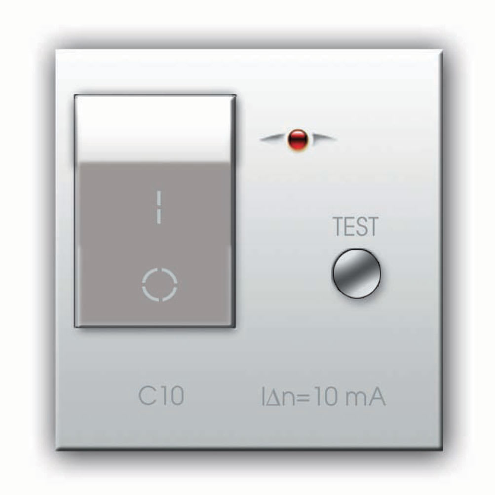 AVE - AVE441062X10 INTER.MAGN.DIFF. 1P+N 10A DOMUS 2M