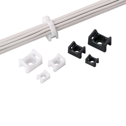PANDUIT - PANTM1S6-M30 TIEMNT,.32INW,6SCREW,HSNYL,BL,PK1000