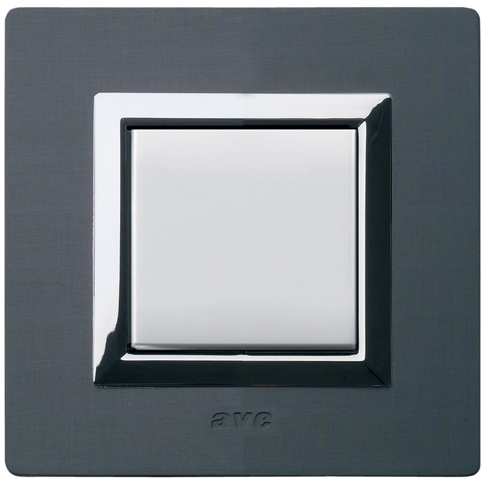 AVE - AVE44PA22ANS PLACCA VERA44 ALLUMIN. ANTRACITE 2M