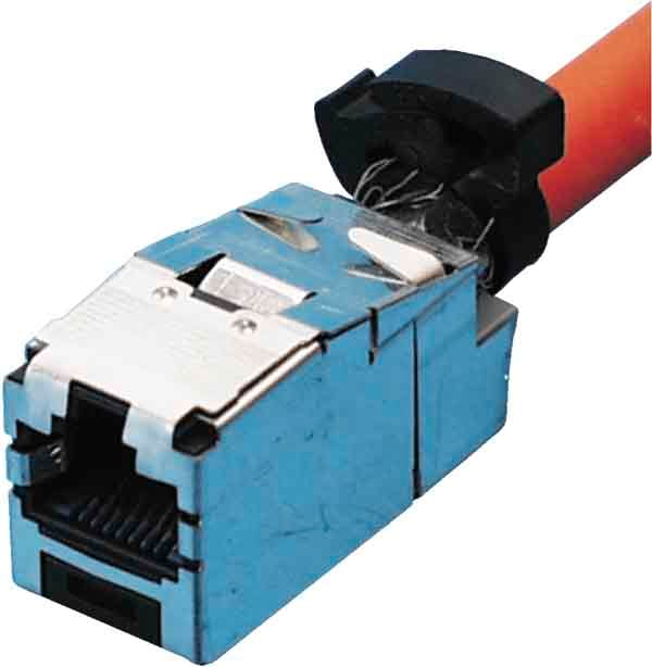 PANDUIT - PANCJ688TPRD MODULE,CAT6,UTP,8P8W,UNIVERSAL,RD,EA
