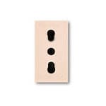 AVE - AVE45906/15TS PRESA POLISICUR 2X10/16A+T BLANC