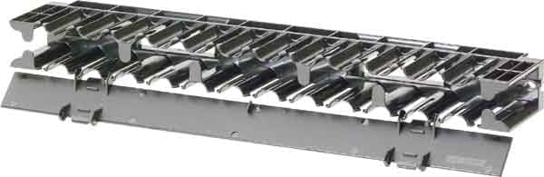 PANDUIT - PANNCMHF1 NM,HORIZ CBL MGMT,1RU,F+R,BLK,EA