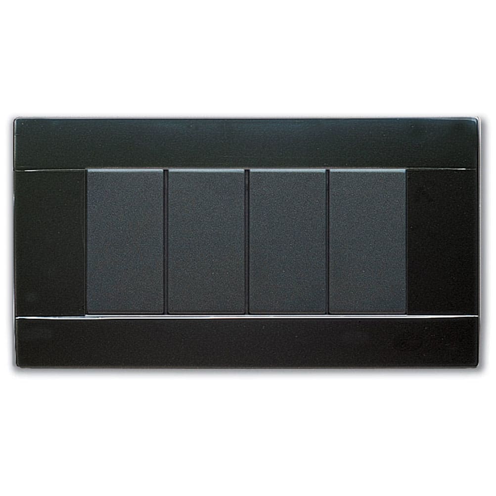 AVE AVE45P04NL PLACCA RAL45 LUCIDA 4M.NERO LUCIDO