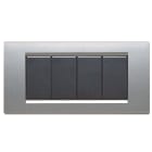 AVE - AVE45P94AM PLACCA ZAMA45 4M ARGENTO METAL.