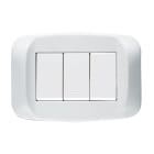 AVE - AVE45PB03BB PLACCA BANQ TECNOPOL.3M.BIANCO BANQ