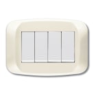 AVE - AVE45PB04BP PLACCA BANQ.TECNOP.4M. BIANCO PANNA