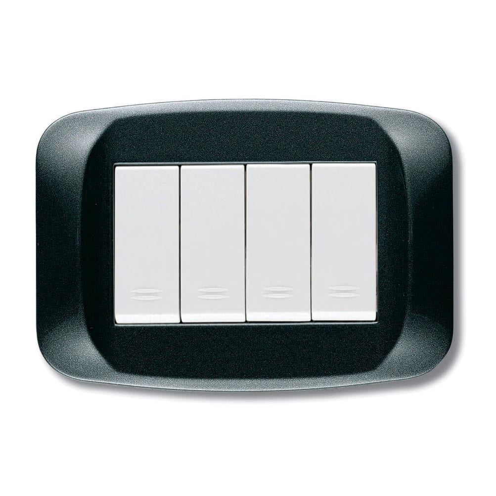 AVE - AVE45PB04GSM PLACCA BANQ.TECNOP.4M.GRIGIO SC.MET