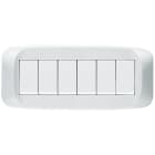 AVE - AVE45PB06BB PLACCA BANQ TECNOPOL.6M.BIANCO BANQ