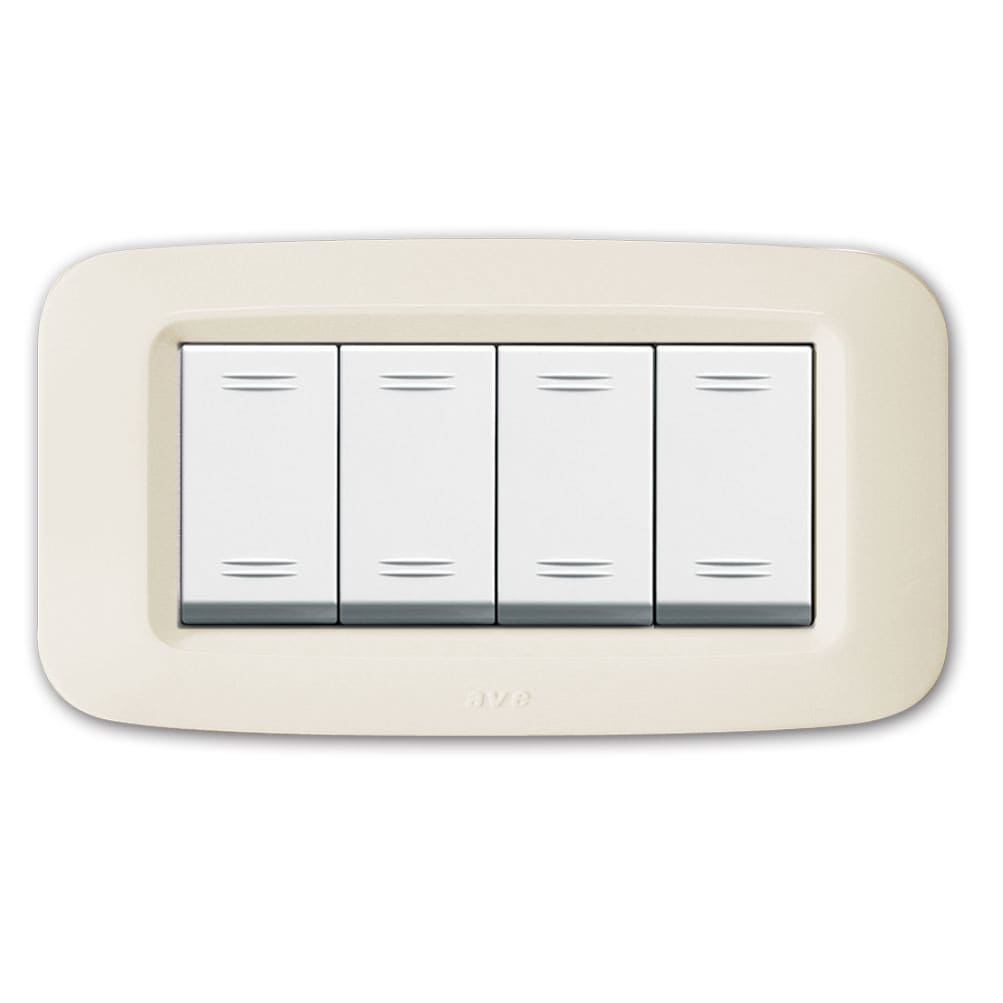 AVE - AVE45PY04BP PLACCA YES TECNOP.LUCIDA 4 M.BLANC