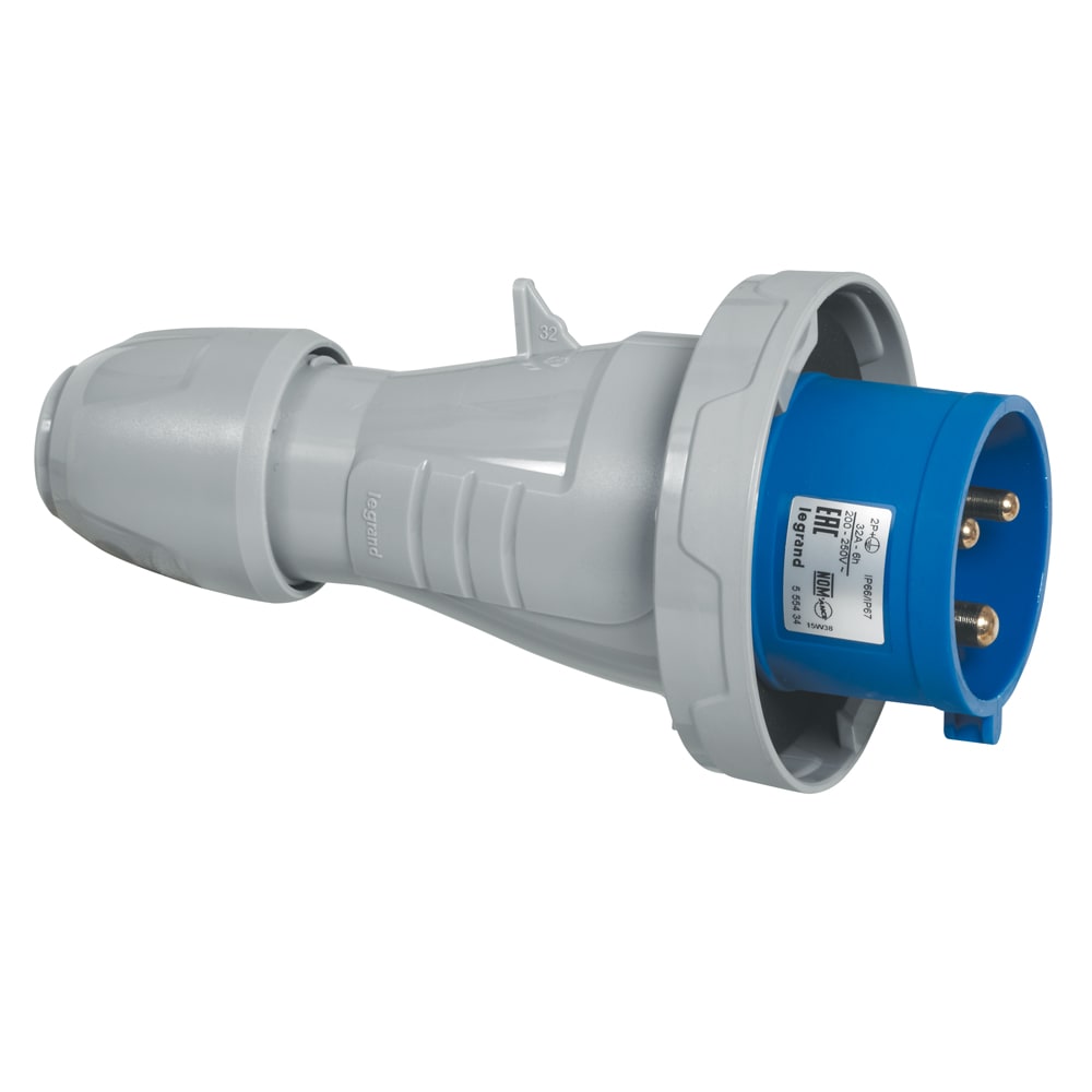 LEGRAND LEG555325 SPINA MOBILE IP67 16A 3P+T 220V