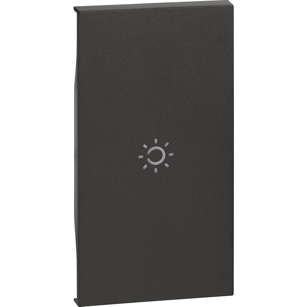 BTICINO BTIKG01M2A L.NOW - COVER COMANDO LUCE 2 MOD. NERA
