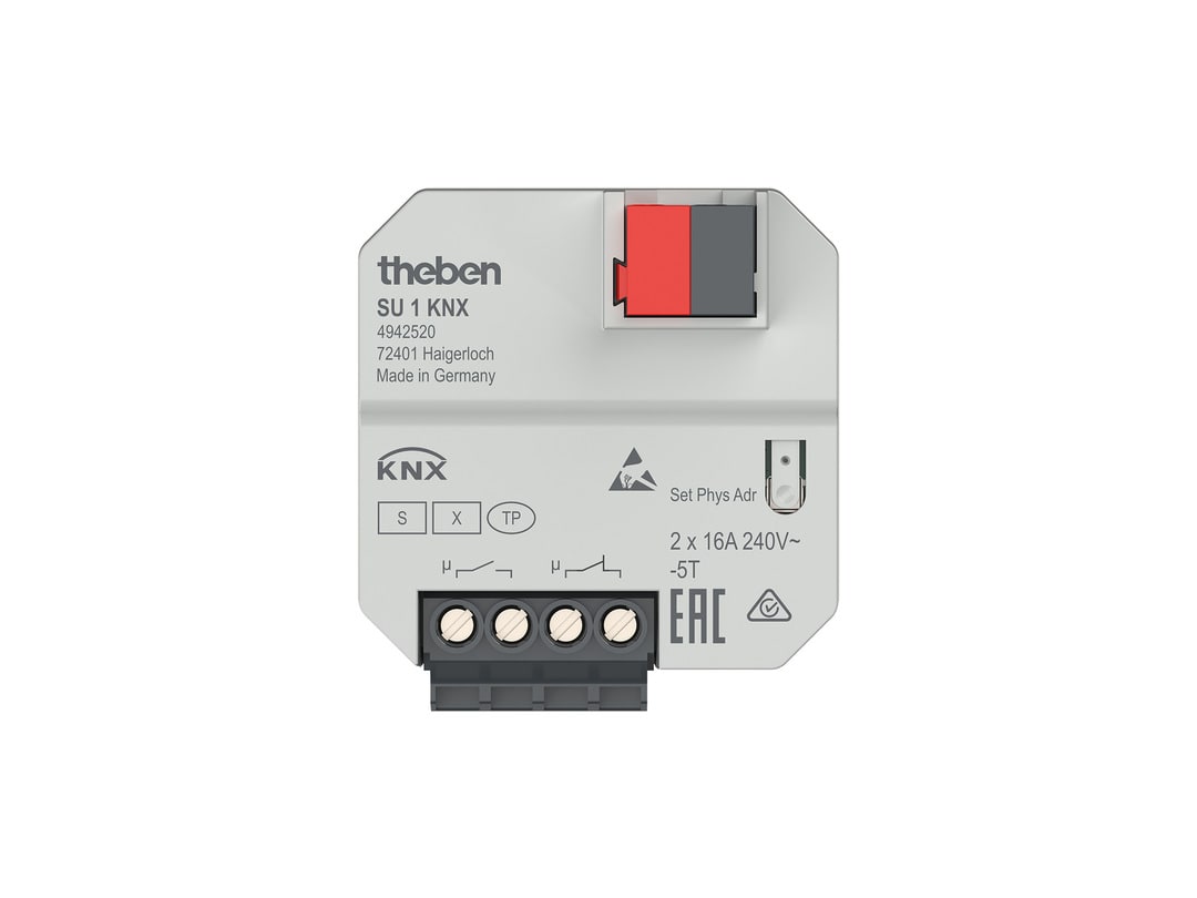 THEBEN S.R.L. - THE4942520 SU 1 KNX ATTUATORE COMM. 1 CAN INCASSO