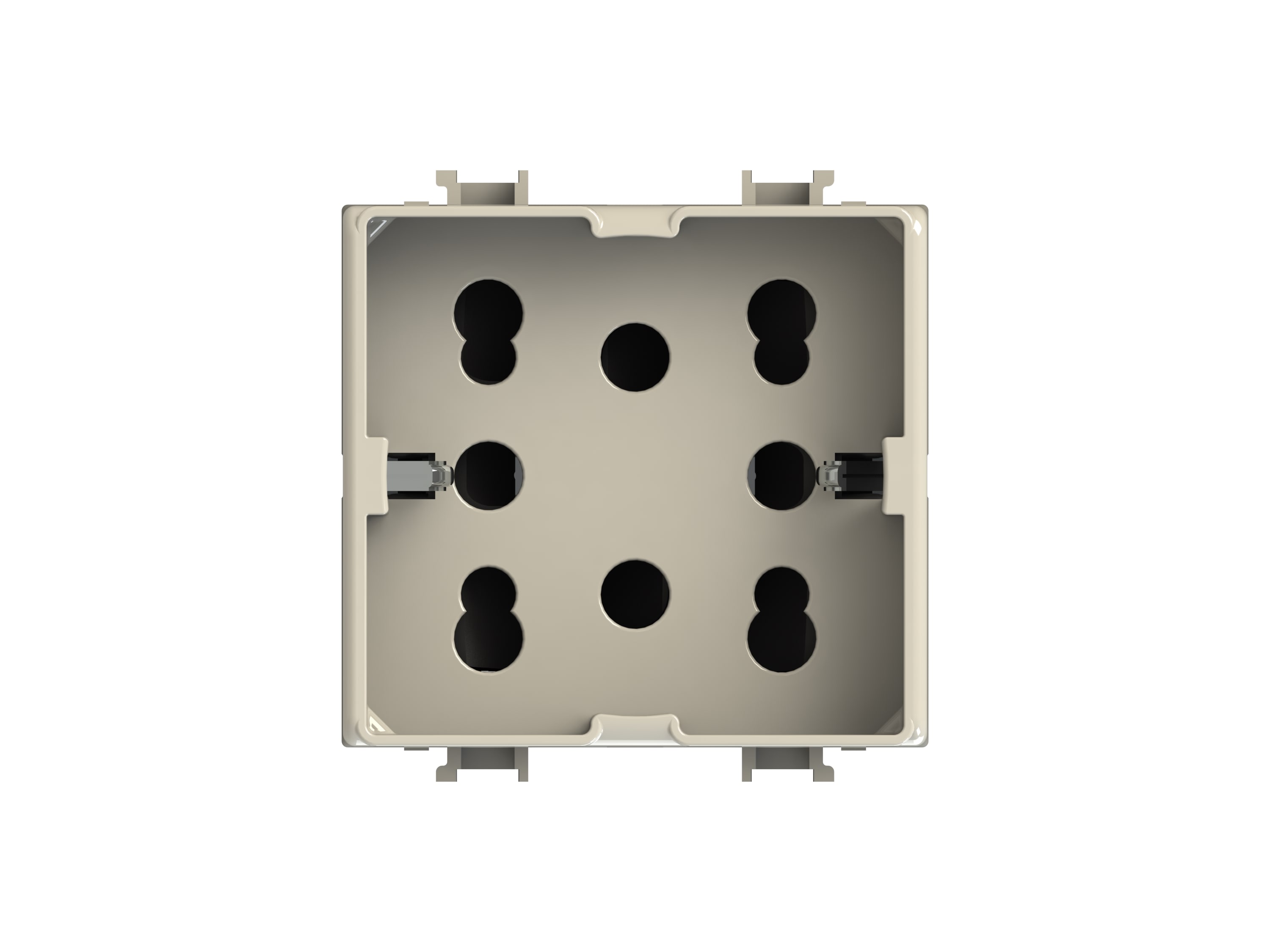 4 BOX SRL - 4BX4B.A.H21 SIDE PER BTICINO MATIX MAGIC AVORIO