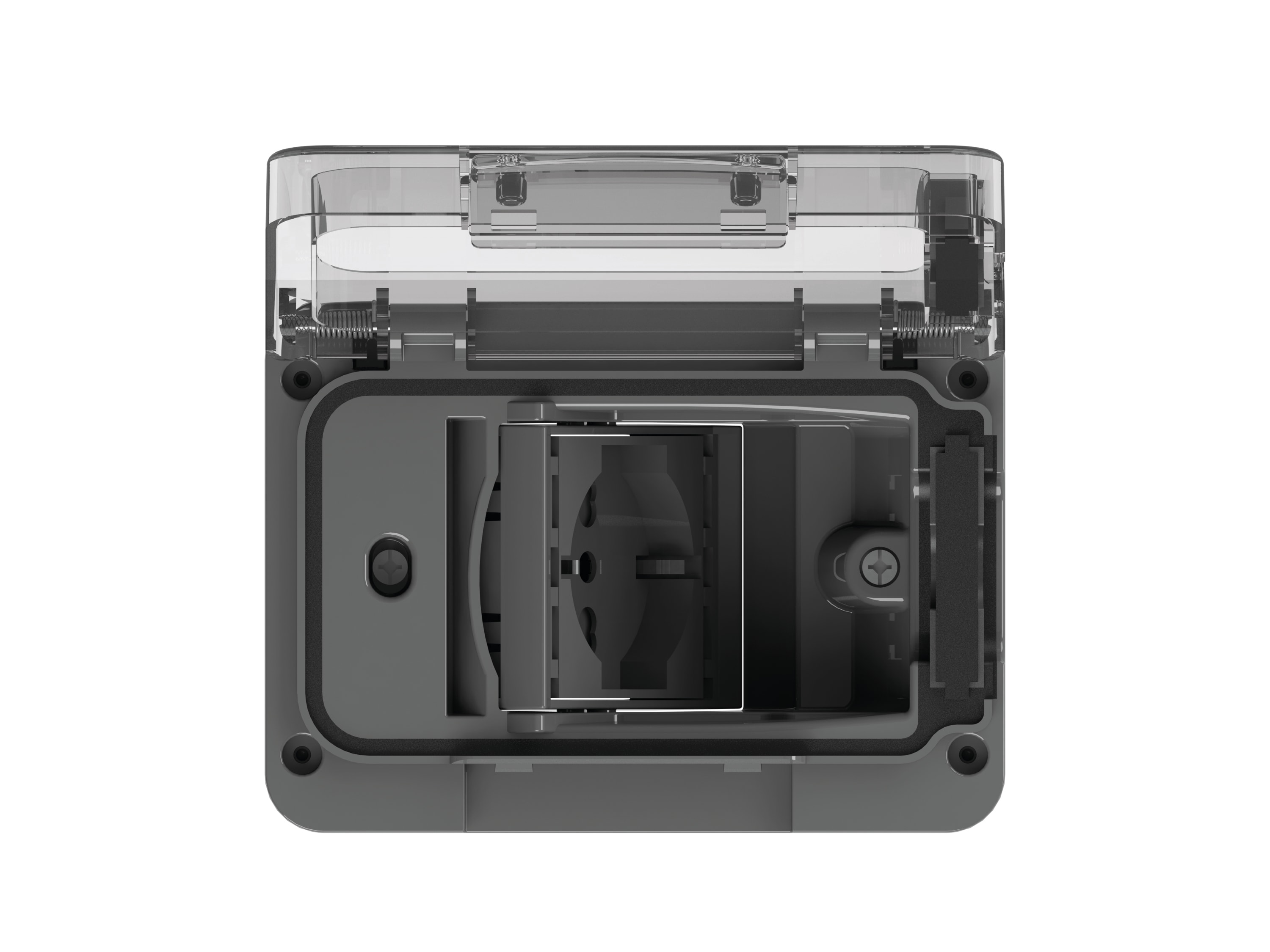 4 BOX SRL - 4BX4B.W.03.015 WIDE IP55 ANTRACITE CON SCHUKO BIVALENTE