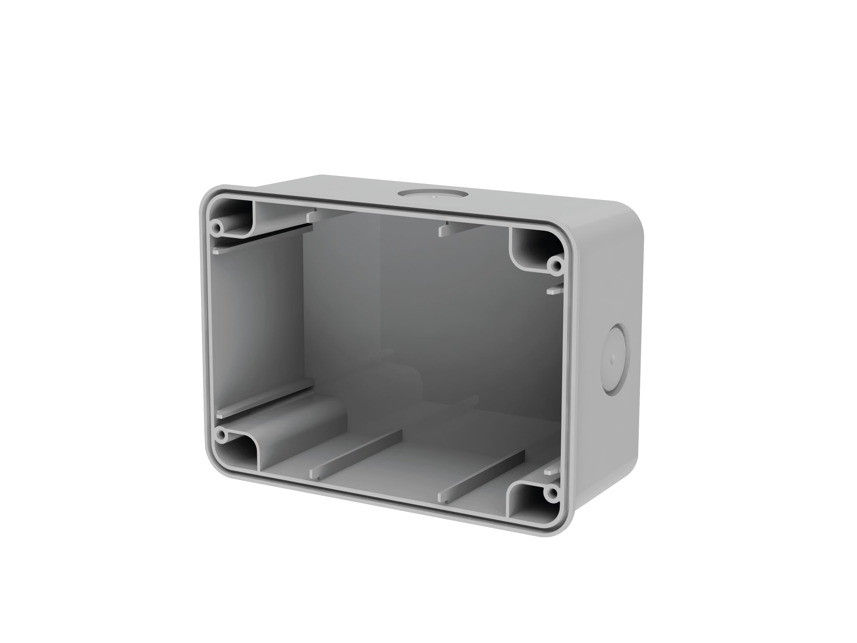 4 BOX SRL - 4BX4B.WB.RAL Scatola Parete IP67 Wide Ral7035