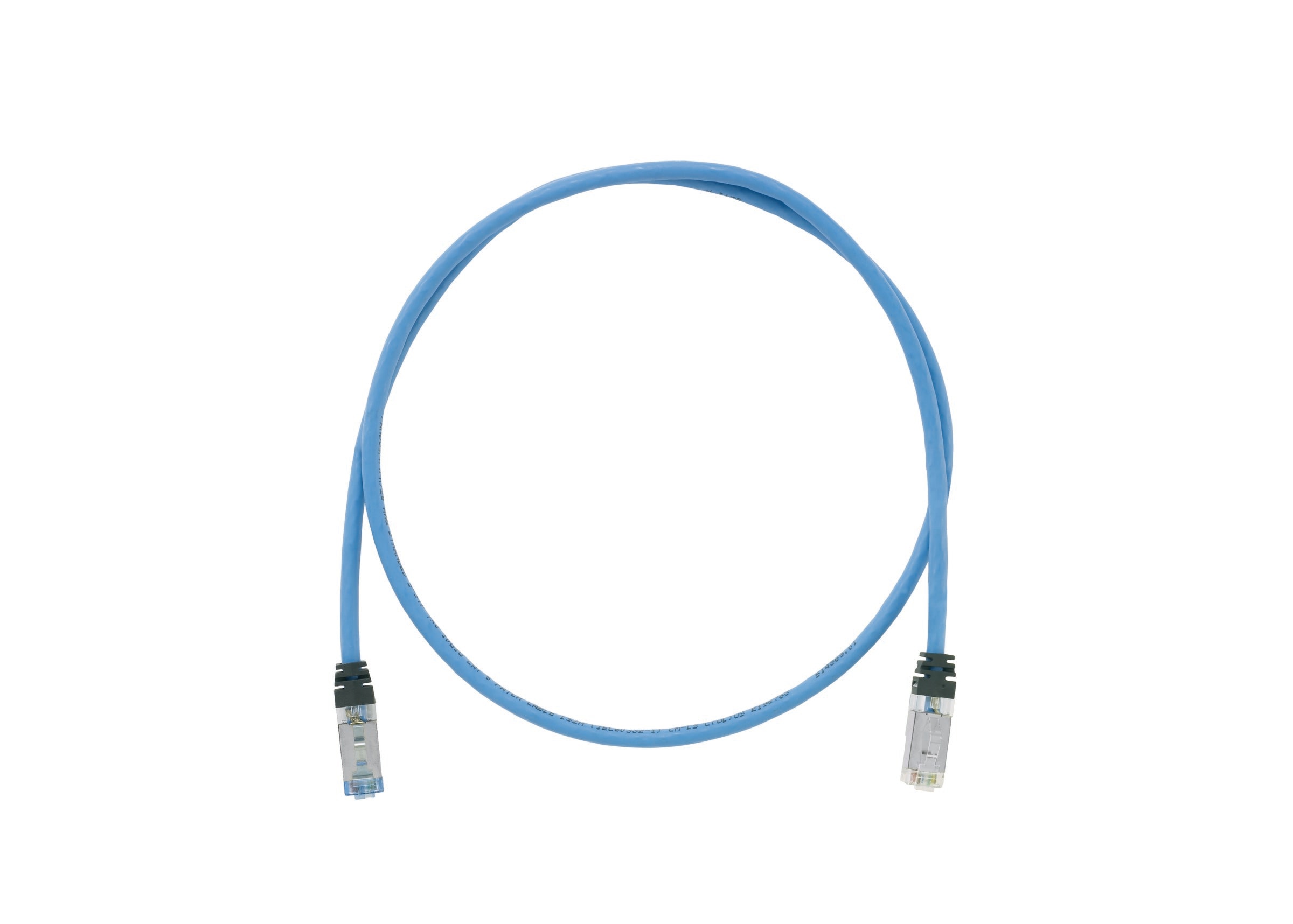 PANDUIT PANSTPK6X2MBU THE TX6A 10GIG KEYED CAT 6A STP PATCH CO