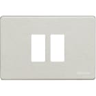 BTICINO - BTI500/23/X MAGIC - PLACCA 2P SCATOLA TONDA OXIDAL