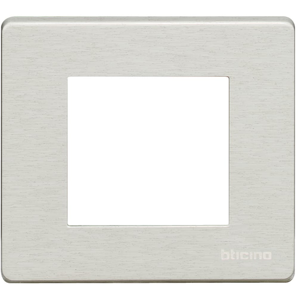 BTICINO BTI500/2A/X MAGIC - PLACCA 2P SCATOLA TONDA OXIDAL